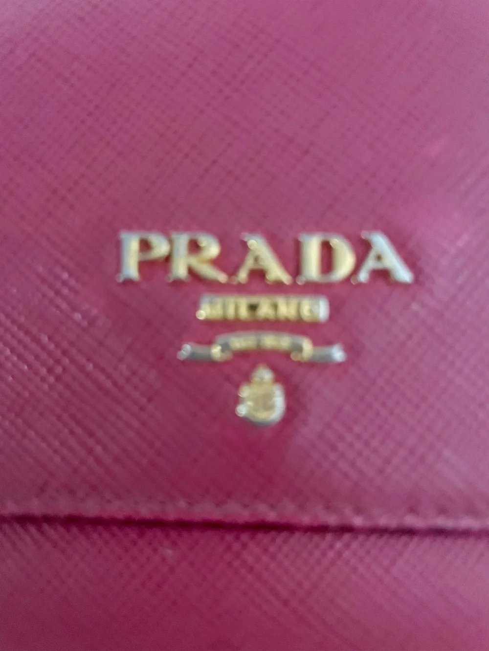PRADA Saffiano Leather Wallet
